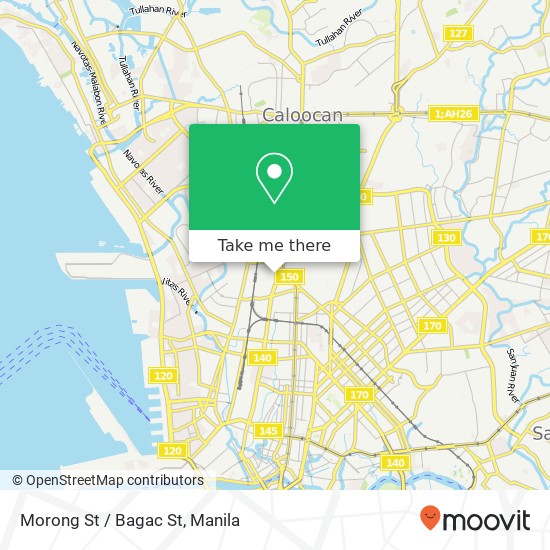 Morong St / Bagac St map