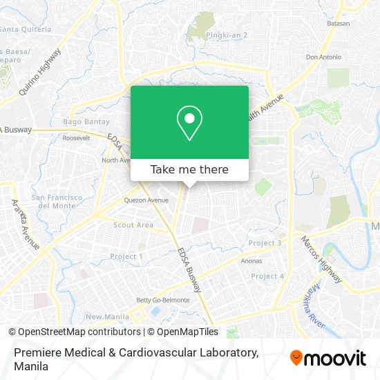 Premiere Medical & Cardiovascular Laboratory map
