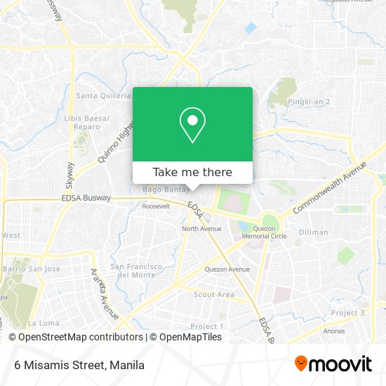 6 Misamis Street map