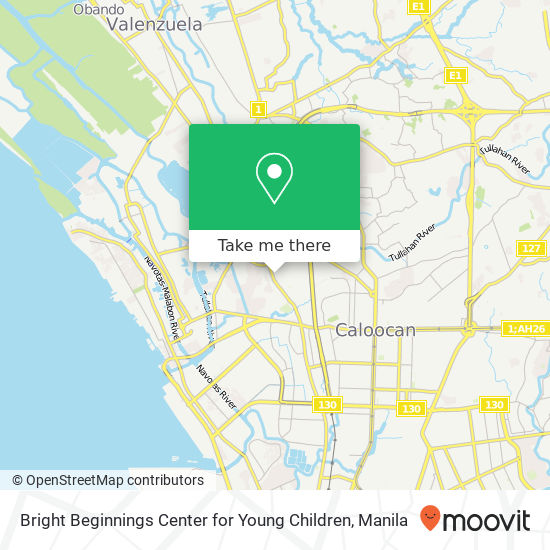 Bright Beginnings Center for Young Children map