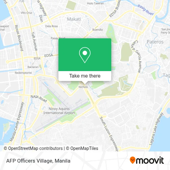 AFP Officers Village map