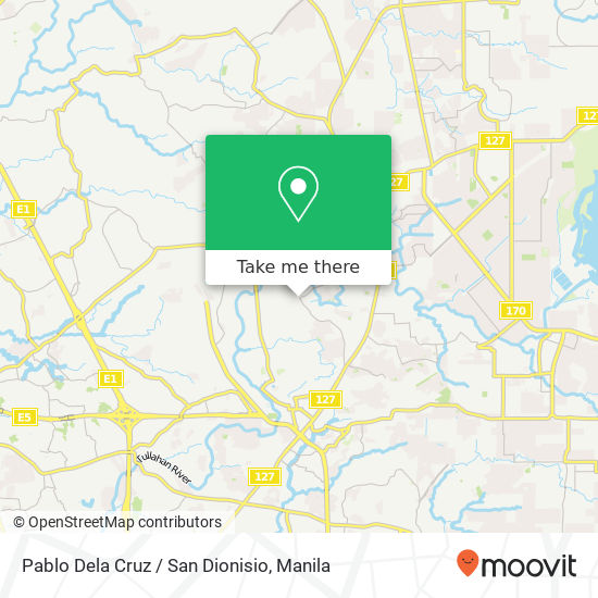 Pablo Dela Cruz / San Dionisio map