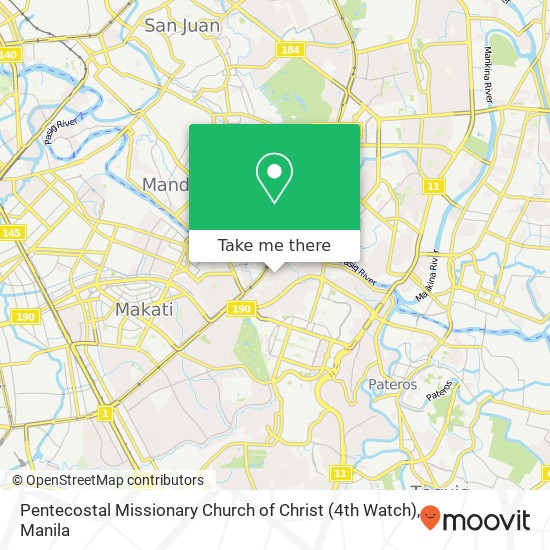 Pentecostal Missionary Church of Christ (4th Watch) map