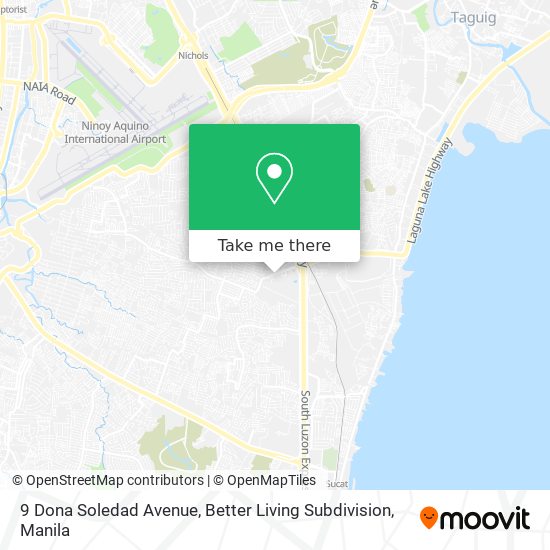 9 Dona Soledad Avenue, Better Living Subdivision map