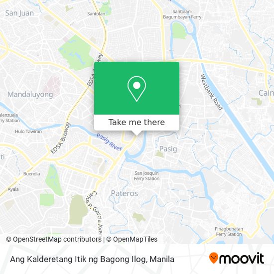 Ang Kalderetang Itik ng Bagong Ilog map