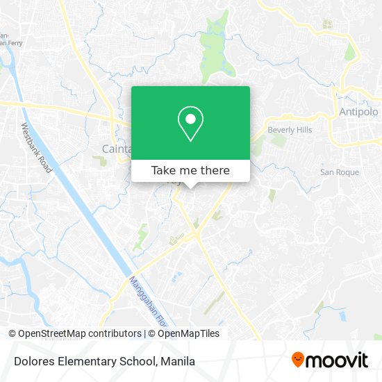 Dolores Elementary School map