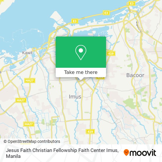 Download How To Get To Jesus Faith Christian Fellowship Faith Center Imus In Imus By Bus Moovit