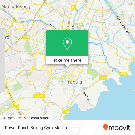 Power Punch Boxing Gym map