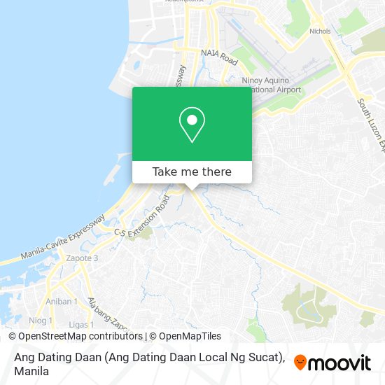 Ang Dating Daan (Ang Dating Daan Local Ng Sucat) map
