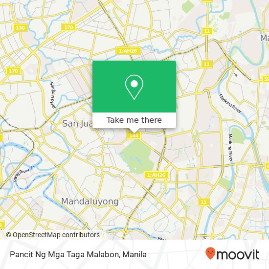 Pancit Ng Mga Taga Malabon map
