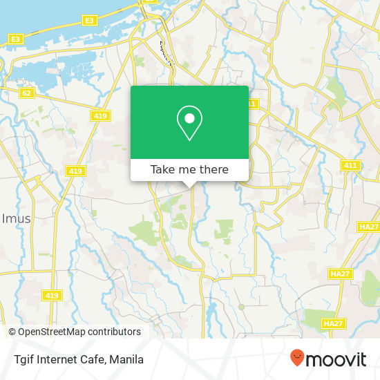 Tgif Internet Cafe map