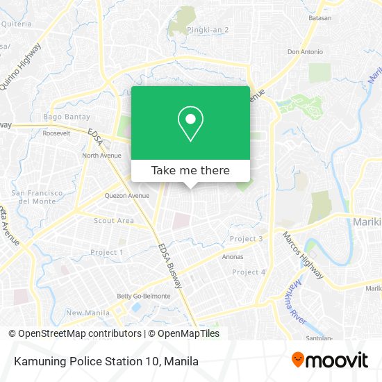 Kamuning Police Station 10 map