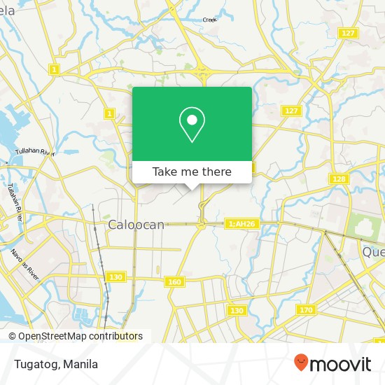 Tugatog map
