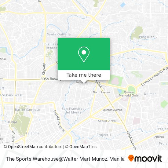 The Sports Warehouse@Walter Mart Munoz map