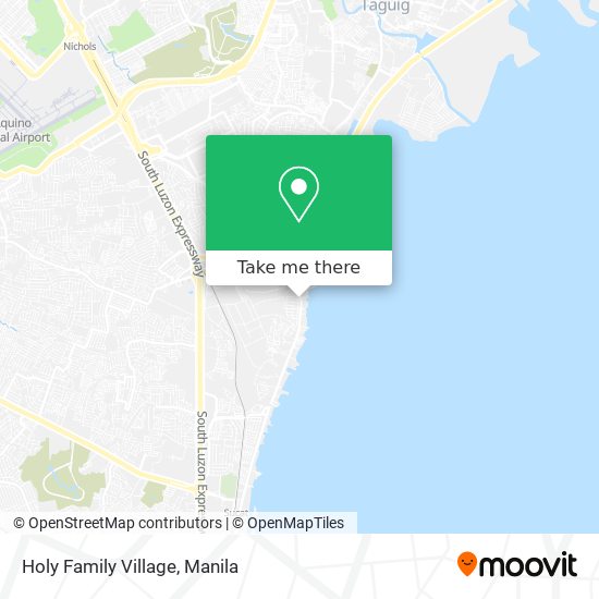 Holy Family Village map