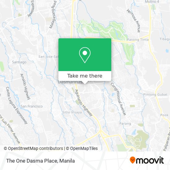 The One Dasma Place map