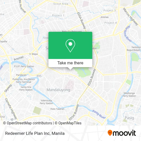 Redeemer Life Plan Inc map