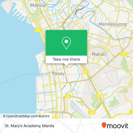 St. Mary's Academy map