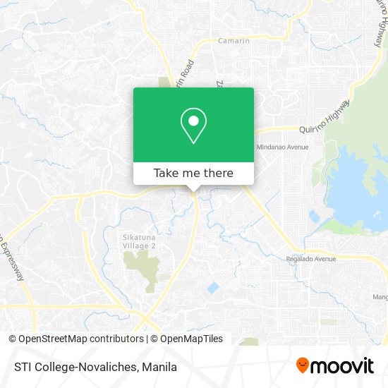 STI College-Novaliches map