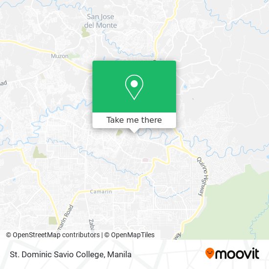 St. Dominic Savio College map