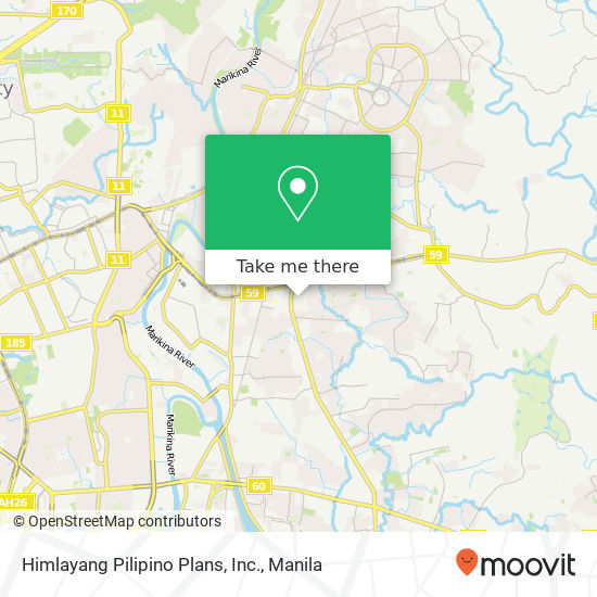 Himlayang Pilipino Plans, Inc. map