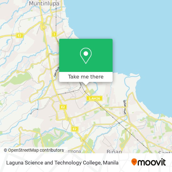 Laguna Science and Technology College map