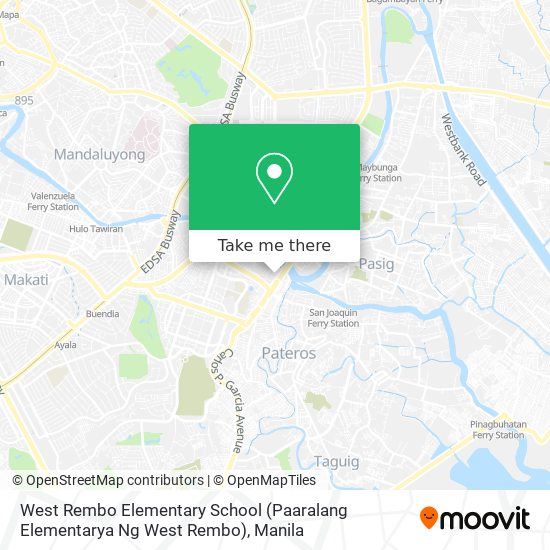 West Rembo Elementary School (Paaralang Elementarya Ng West Rembo) map