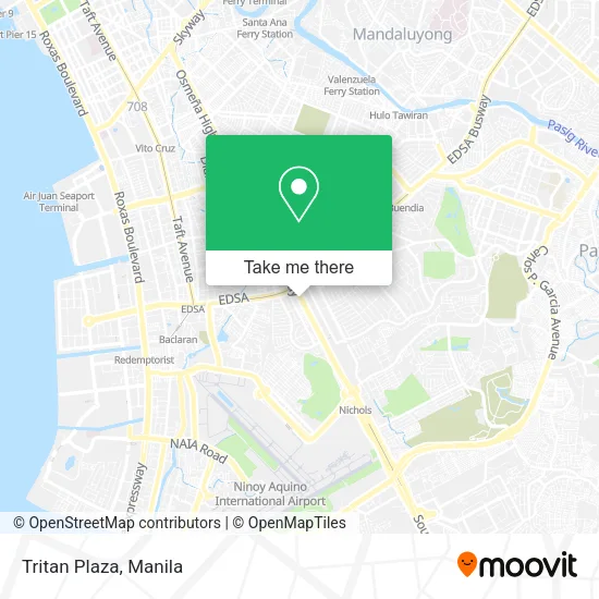 Tritan Plaza map