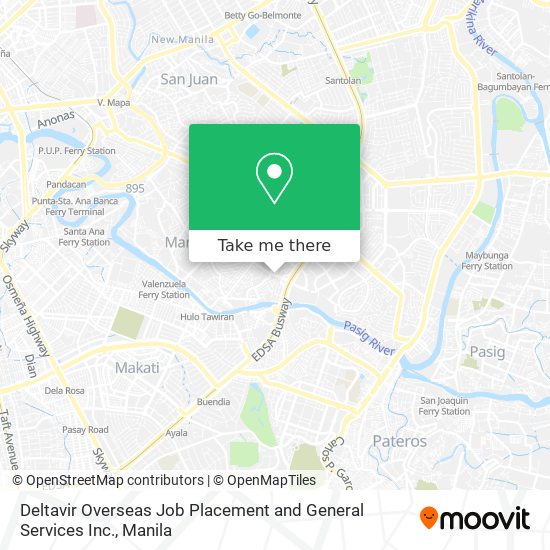 Deltavir Overseas Job Placement and General Services Inc. map