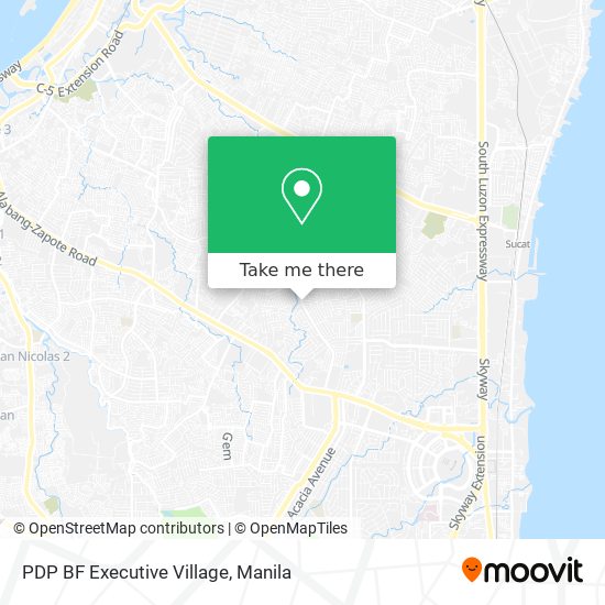 PDP BF Executive Village map