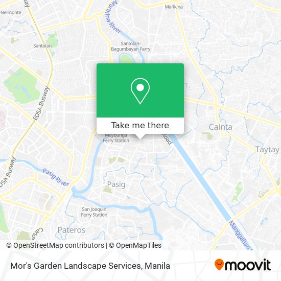 Mor's Garden Landscape Services map