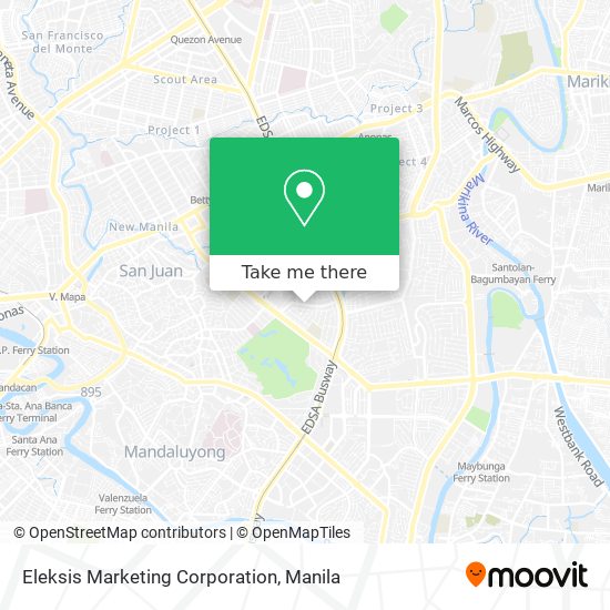 Eleksis Marketing Corporation map