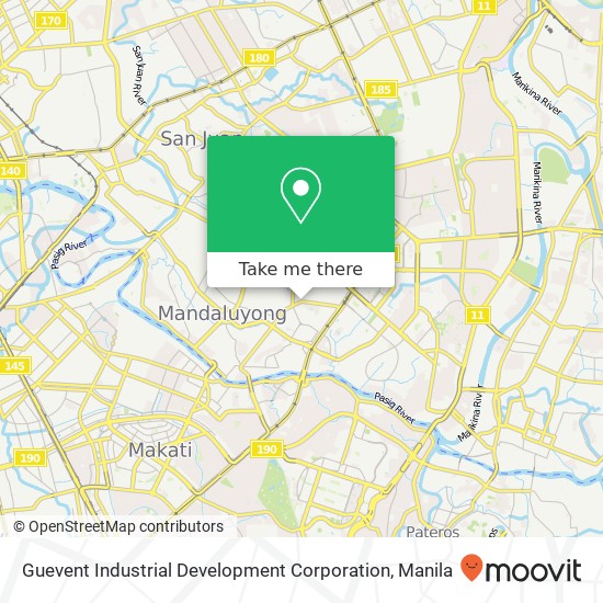 Guevent Industrial Development Corporation map