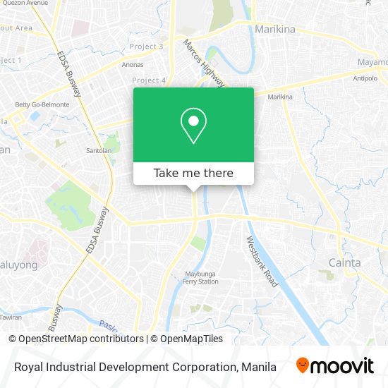 Royal Industrial Development Corporation map