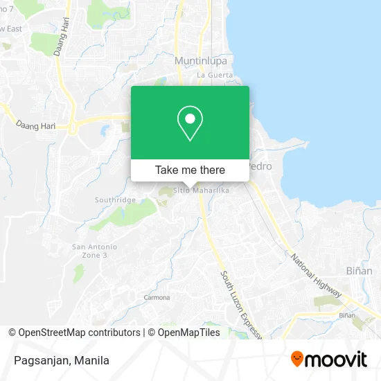 Pagsanjan map