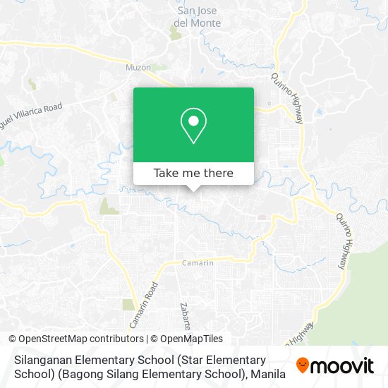 Silanganan Elementary School (Star Elementary School) (Bagong Silang Elementary School) map