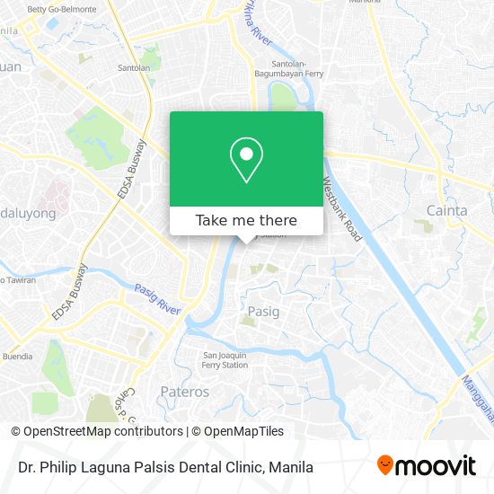 Dr. Philip Laguna Palsis Dental Clinic map