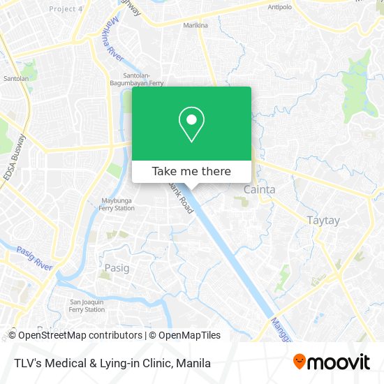 How To Get To Tlv S Medical Lying In Clinic In Pasig City By Bus