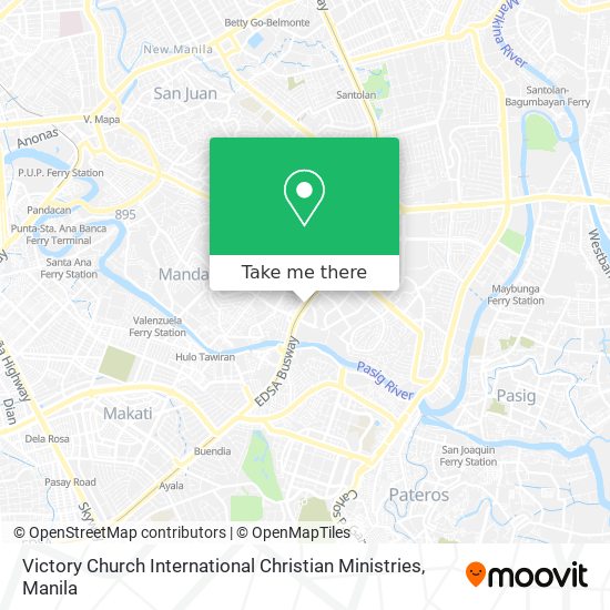 Victory Church International Christian Ministries map