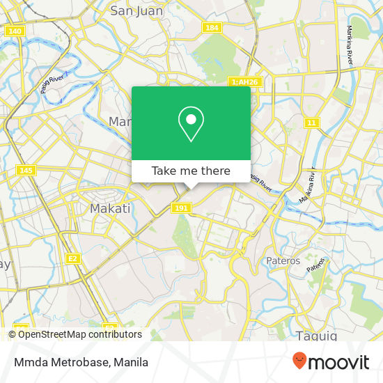 Mmda Metrobase map