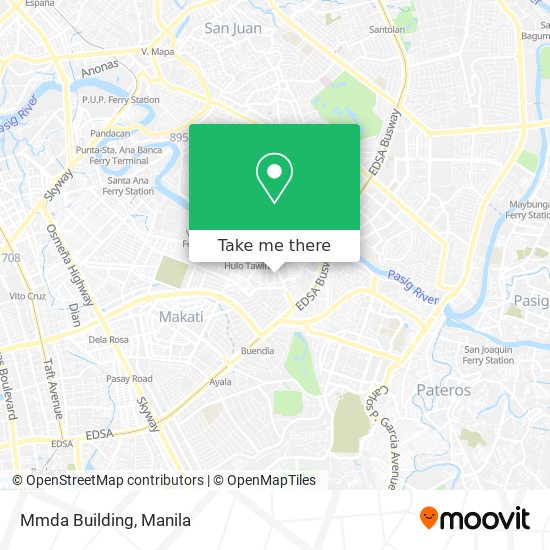 Mmda Building map