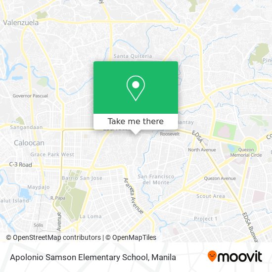 Apolonio Samson Elementary School map
