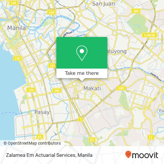 Zalamea Em Actuarial Services map