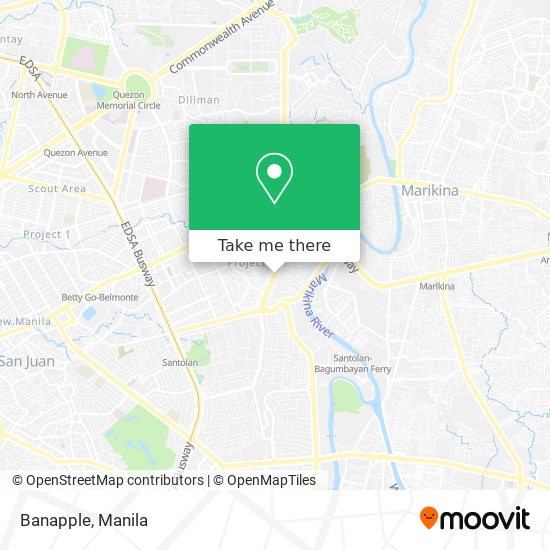 Banapple map