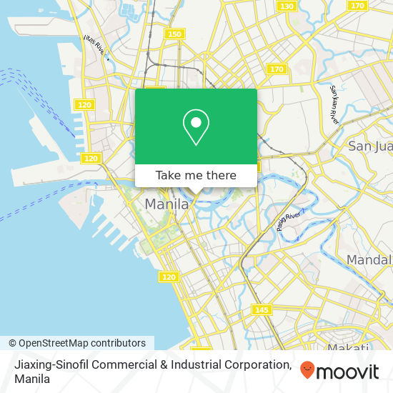 Jiaxing-Sinofil Commercial & Industrial Corporation map