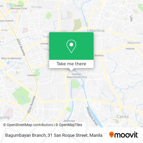 Bagumbayan Branch, 31 San Roque Street map