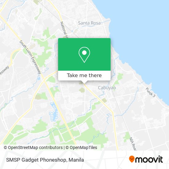 SMSP Gadget Phoneshop map