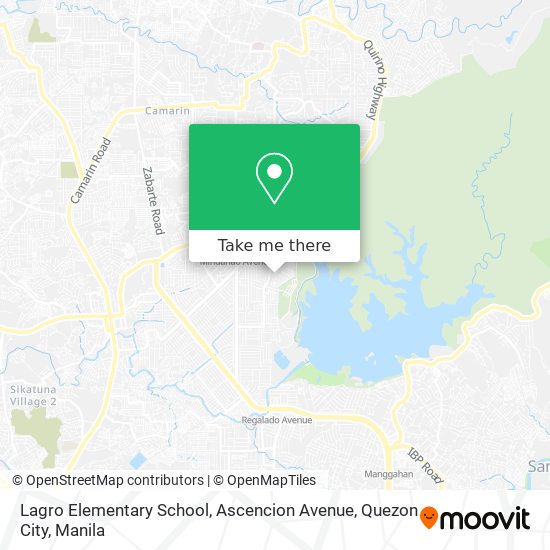 Lagro Elementary School, Ascencion Avenue, Quezon City map
