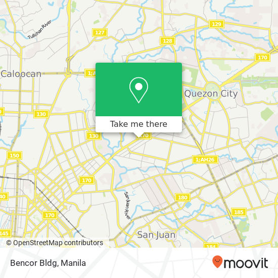 Bencor Bldg map