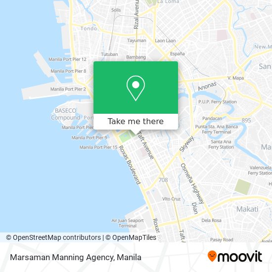 Marsaman Manning Agency map